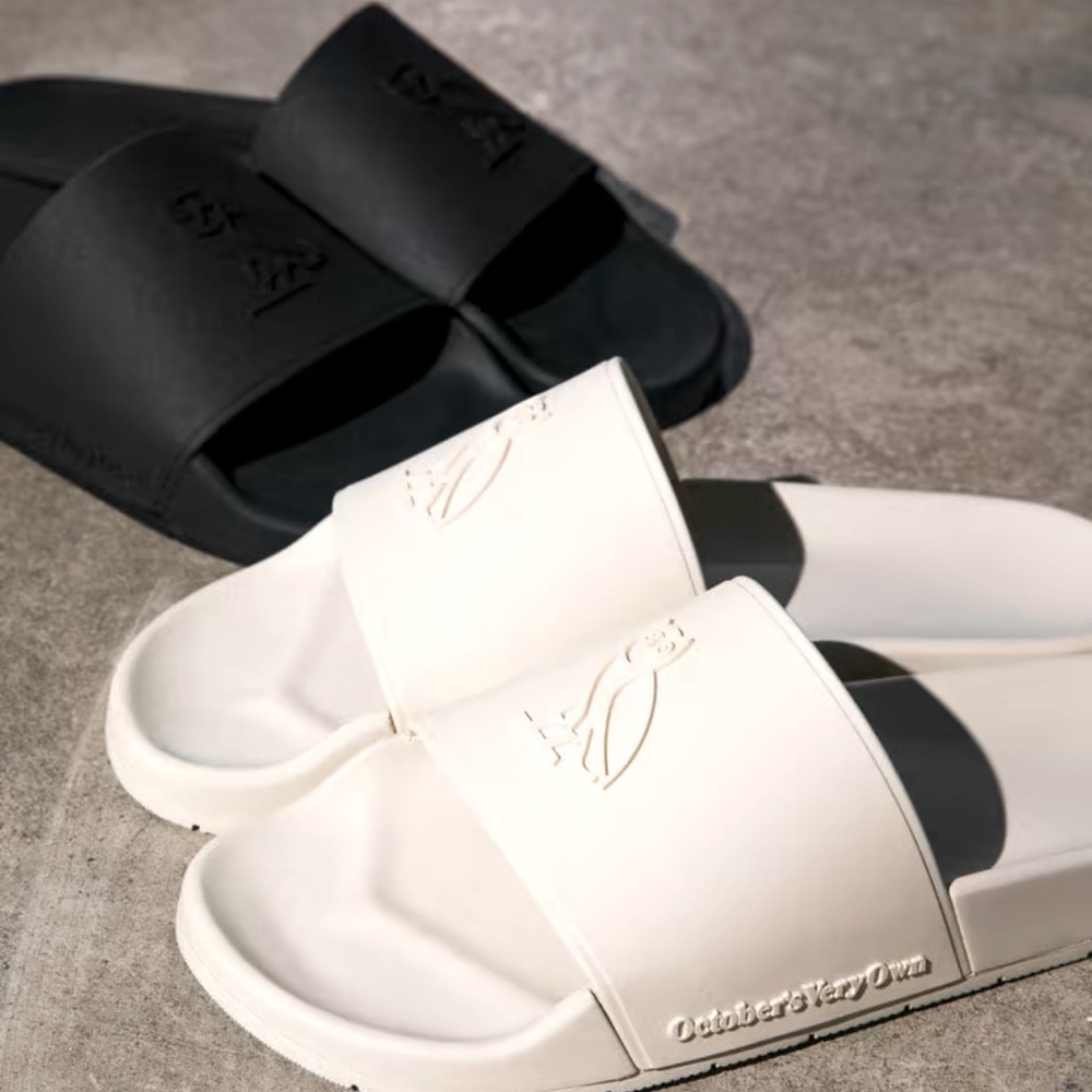 Unisex NIB Authentic OVO essentials🦉slides sandals. men’s size 7, women’s 9.5